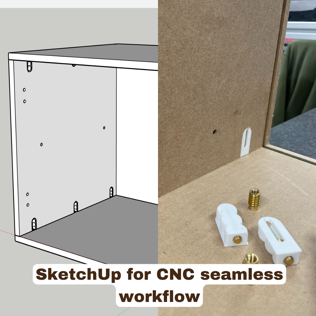SketchUp to CNC Workflow for Cabinet Making