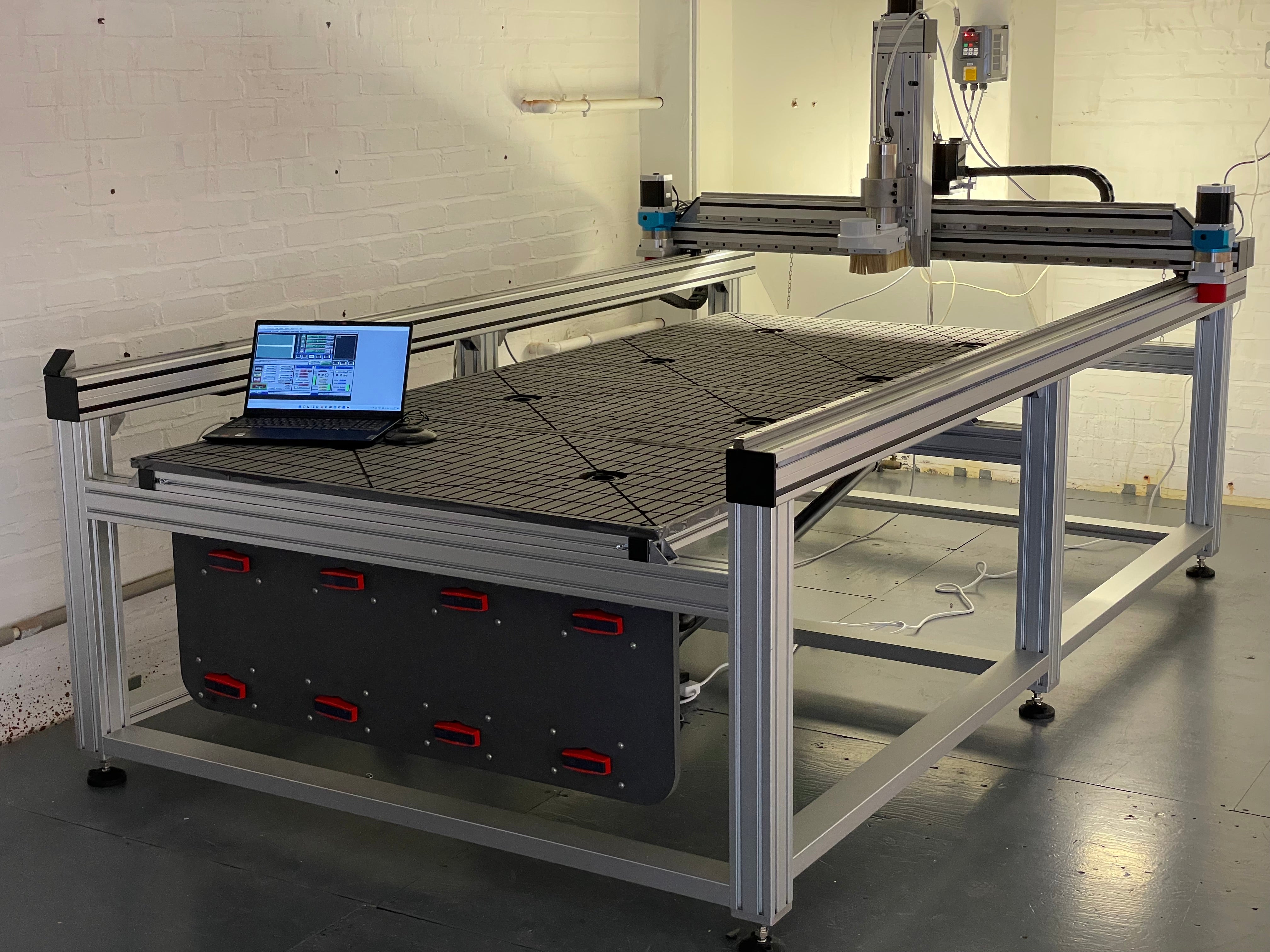 Cnc Router Bedplate FS84 CNC Router Vacuum Bed. – Synergy CNC