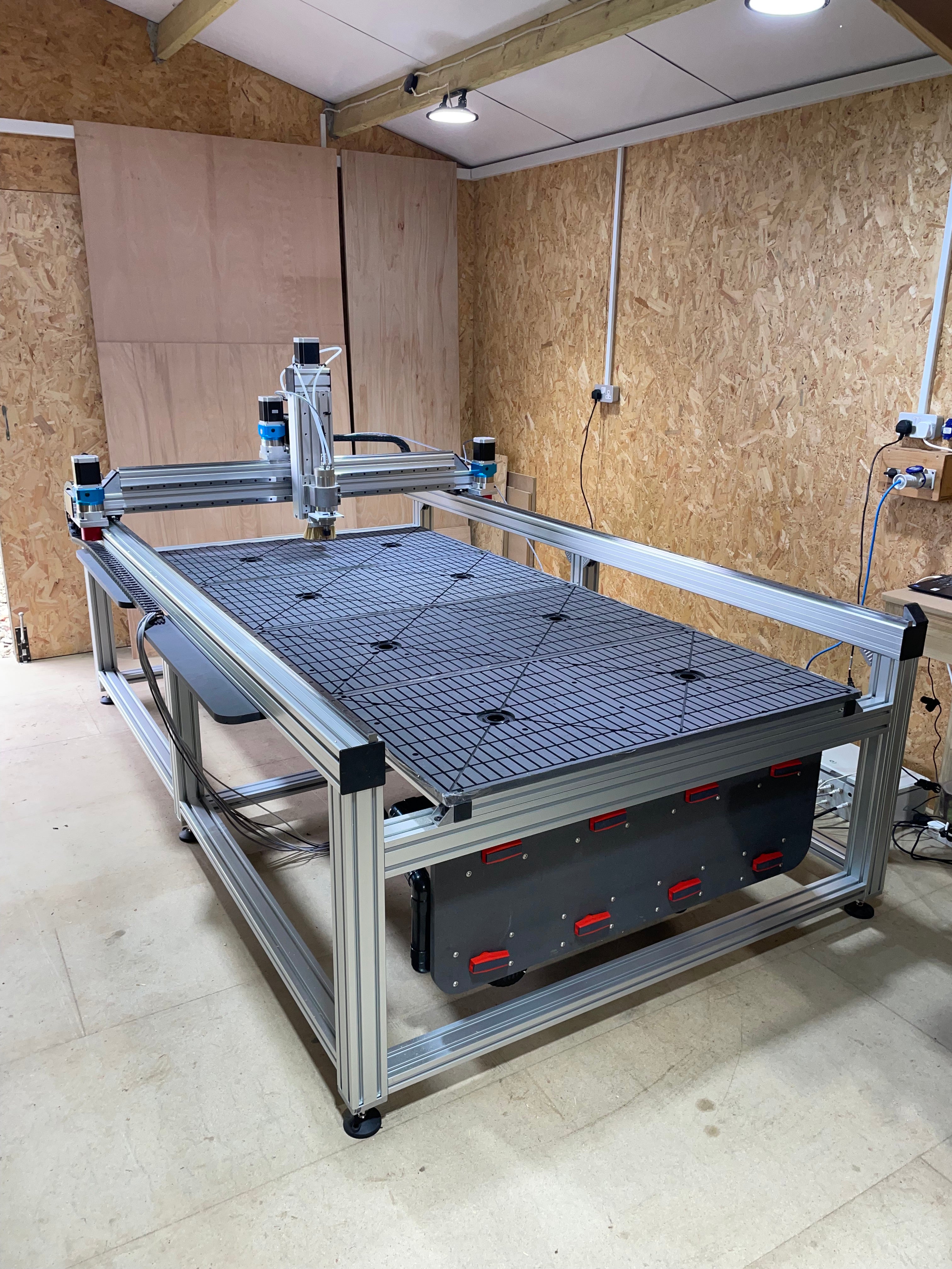 Cnc Router Bedplate FS84 CNC Router Vacuum Bed. – Synergy CNC